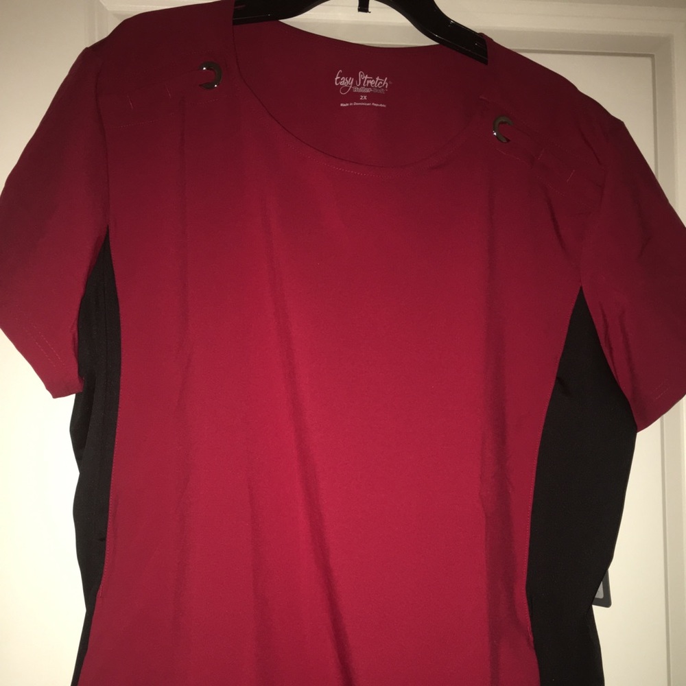 Plus Size Scrub Top